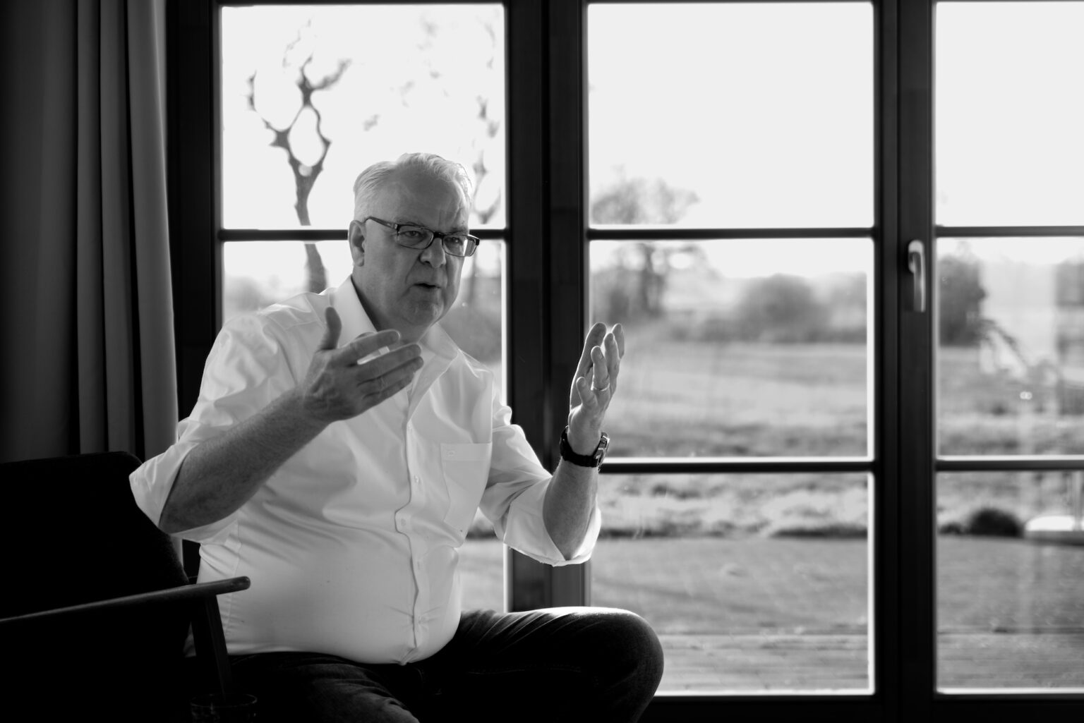 Ortsvorsitzender Peter Bernhardt